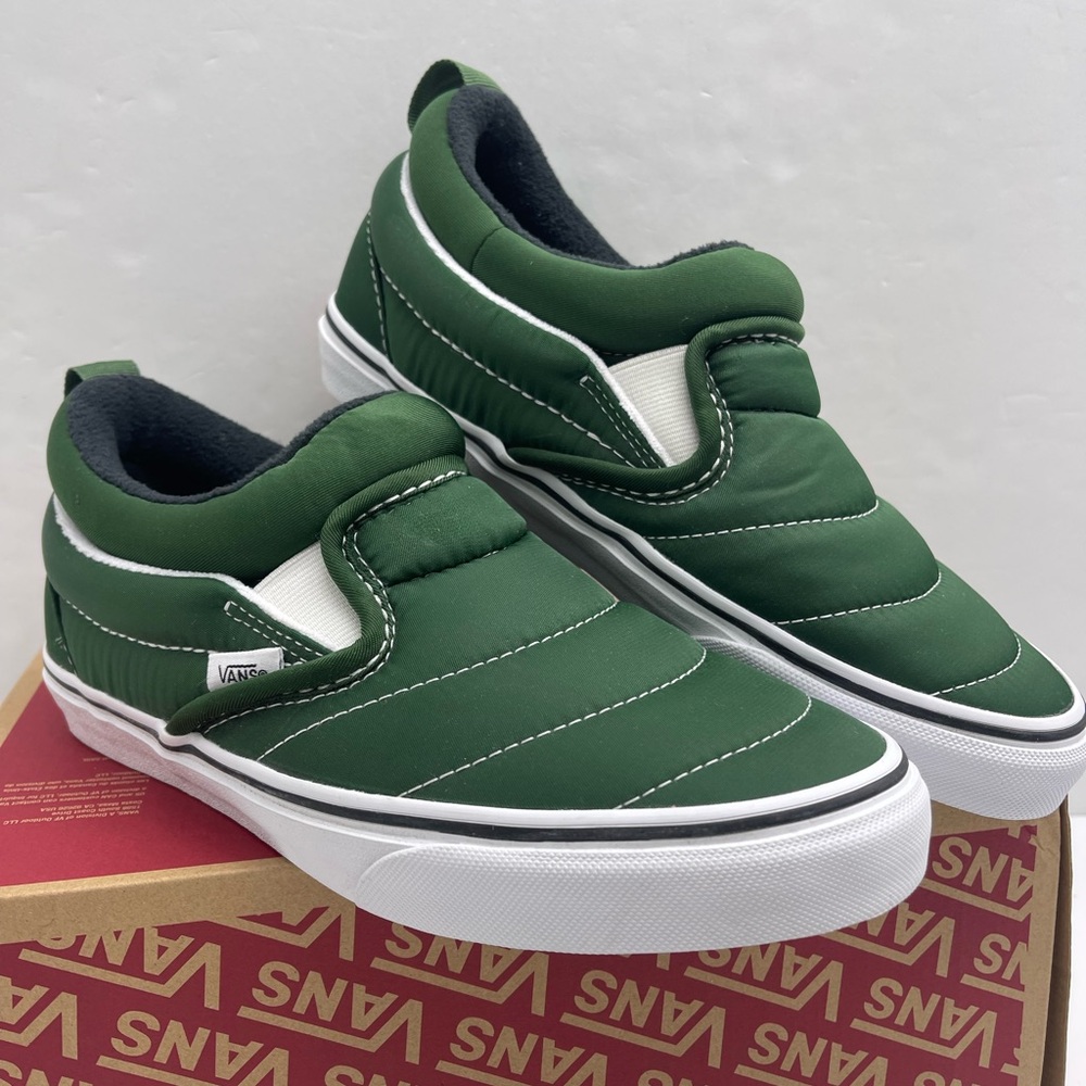 Vans WMNS 
Douglas Fir
VN0009QUBXU Forest Green Slip-On Sneakers - Picture 3 of 16